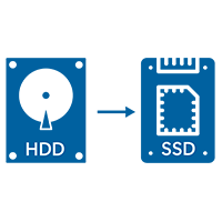 Sostituzione hard disk meccanico con SSD